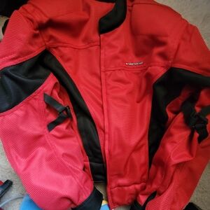 Red and Black Men's Jacket